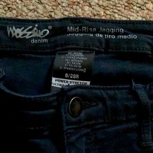 Mossimo Mid-Rise Power Stretch Jeggings